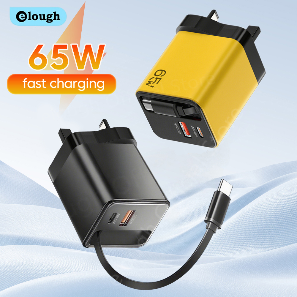 Elough 65W UK Plug USB Type C  – обзор и цена Laptop Accessories Uk